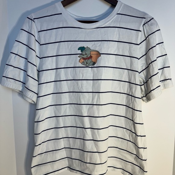 Disney Parks DUMBO striped T shirt ladies Large - Picture 9 of 9